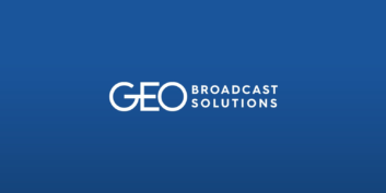 GeoBroadcast Solutions name on blue background 1