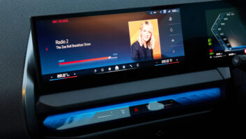 The BBC Sounds app, available in BMW and Mini vehicles