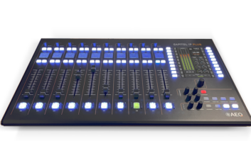 AEQ's new Capitol IP Plus digital console - featured image size.