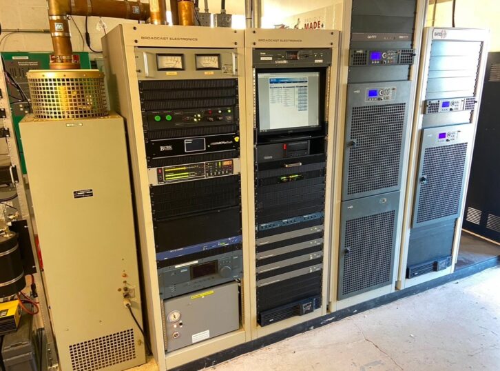 The transmitter facilities of 103.3 KRUZ(FM). At 105 kW ERP, it is one of the most powerful FM signals in North America.