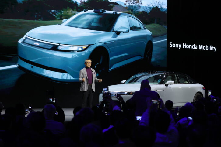 Sony Honda Mobility presented the AFEELA 1 at CES 2025. Photo: Consumer Technology Association (CTA)